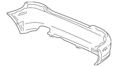 Бампер задний 04715S5AA91ZZ HONDA