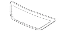 Решетка радиатора HONDA 71122SHJA01