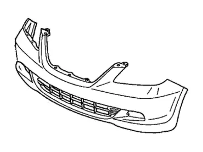 Бампер передний 04711SHJA80ZZ HONDA