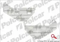 Кронштейн бампера левый 387707-7 POLCAR