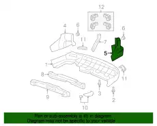 Угол бампера левый 04718SWAA90ZZ HONDA