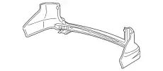 Бампер задний 04715SWAA80ZZ HONDA