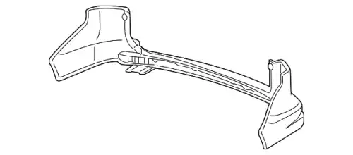Бампер задний 04715SWAA80ZZ HONDA