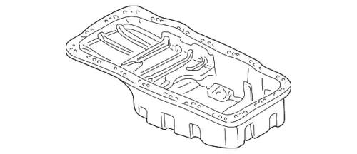 Поддон картера двигателя HONDA 11200P30010