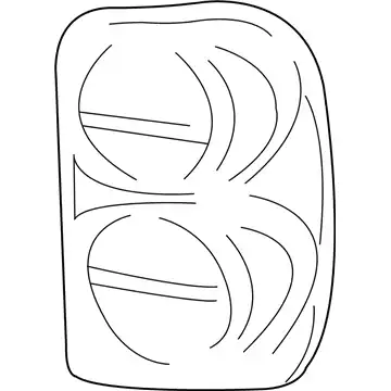 Фонарь задний JEEP 55155828AH