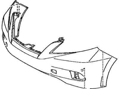 Бампер передний 521190E908 TOYOTA / LEXUS