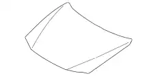 Капот GK2A52310D MAZDA