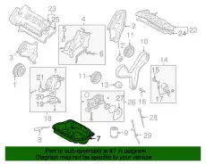 Поддон картера двигателя MAZDA KL0110400