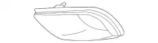 Решетка бампера MAZDA TK2250C21