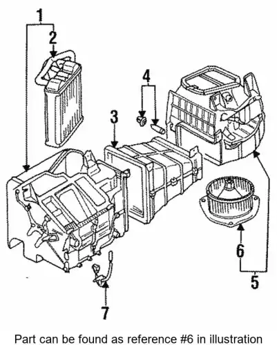 Вентиляторы кабины MB918830 MITSUBISHI