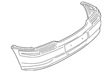 Бампер передний 10278507 OPEL