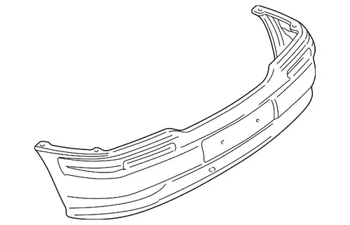 Бампер передний 10278507 OPEL