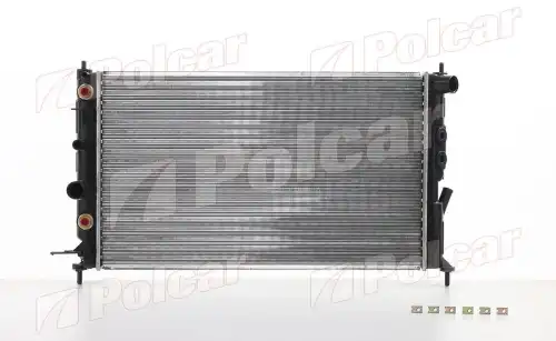 Радиатор системы охлаждения двигателя POLCAR 551608A6