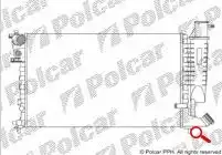 Радиатор системы охлаждения двигателя POLCAR 235008A0