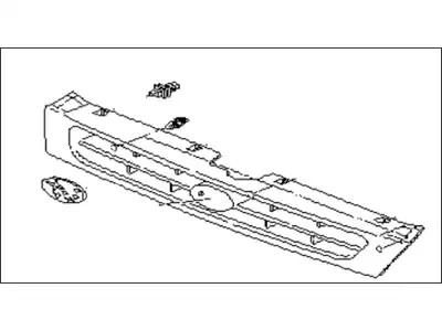Решетка радиатора SUBARU 91065AA000ST