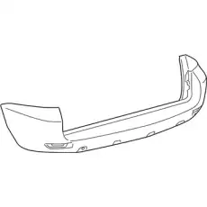 БАМПЕР ЗАДНИЙ (5215942905) TOYOTA / LEXUS