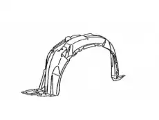 Подкрылок TOYOTA / LEXUS 538750D160