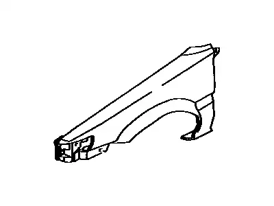 Крыло TOYOTA / LEXUS 538021E290