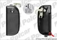 Ручка двери POLCAR 9566Z-42