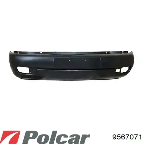 Бампер передний 956707-1 POLCAR