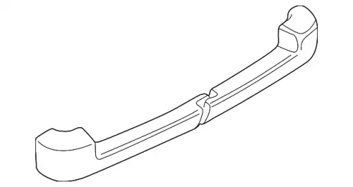 Усилитель бампера VAG 7D0807695
