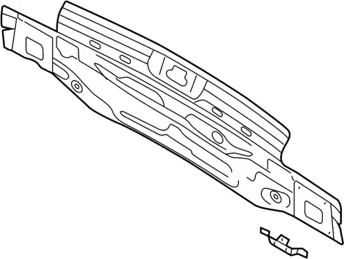 Панель задняя 1K6813301B VAG