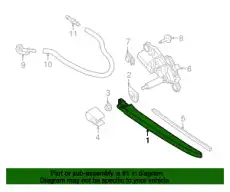 31253232 Шётка стеклоочистителя VOLVO