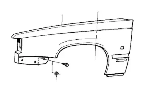 Крыло VOLVO 9152602
