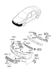 Фара противотуманная HYUNDAI / KIA 922021L000