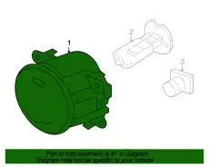 Фара противотуманная JAGUAR XR837532