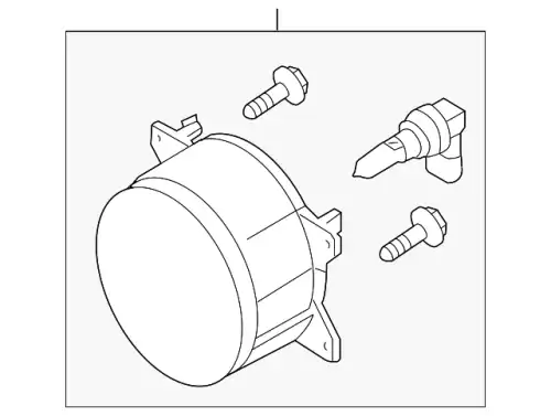Фара противотуманная MAZDA NE0151680A