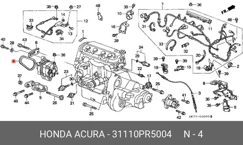 HONDA 31110PR5004