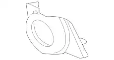 Решетка бампера LAND ROVER LR018235
