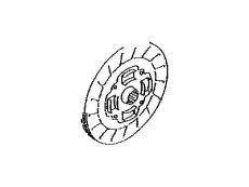 Диск сцепления TOYOTA / LEXUS 31250-05060