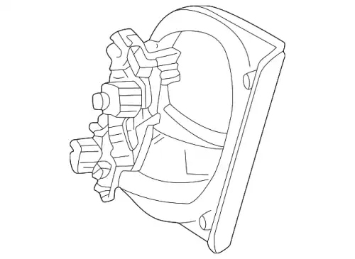 Фонарь задний MB 210 820 30 64