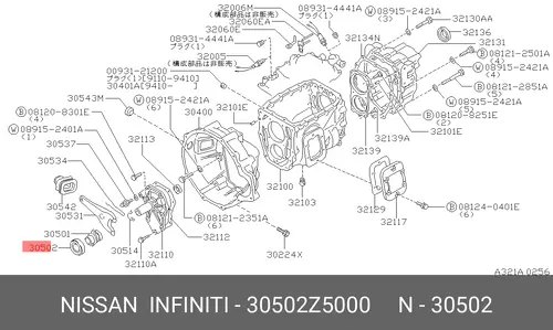 NISSAN 30502-Z5000