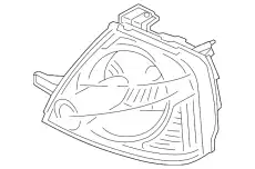 Фара SUZUKI 3532050J00