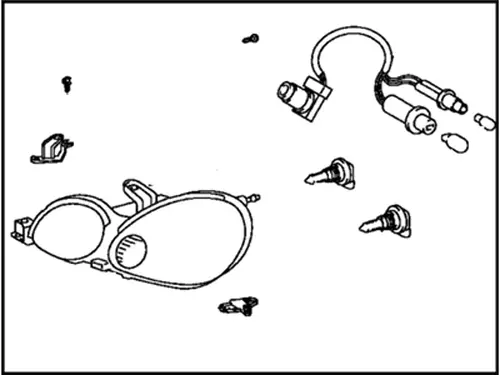 Фара TOYOTA / LEXUS 811103A021