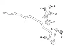 Тяга стабилизатора FORD 7L8Z-5K483-B