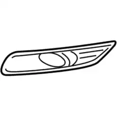 71102-TP6-A00 Накладка бампера HONDA