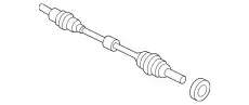Приводной вал GD55-25-60XB MAZDA