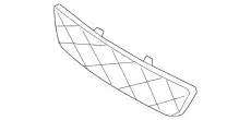Решетка бампера MAZDA GP9A-50-1T1C