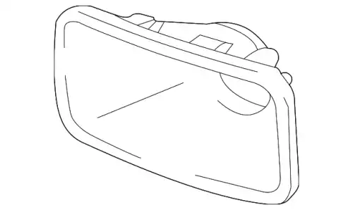 Фара противотуманная MITSUBISHI MN133370