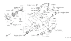 МУФТА ВЕНТИЛЯТОРА ОХ 21082AG200 NISSAN