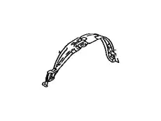 Подкрылок TOYOTA / LEXUS 53875-89106