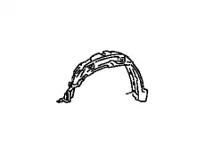 Подкрылок TOYOTA / LEXUS 53875-35020