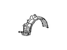 Подкрылок TOYOTA / LEXUS 53806-48040