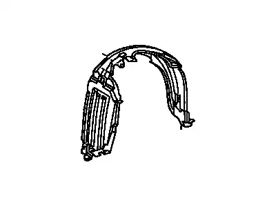 Подкрылок TOYOTA / LEXUS 53875-52011