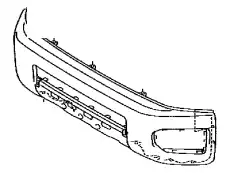 Бампер передний 52119-35071 TOYOTA / LEXUS