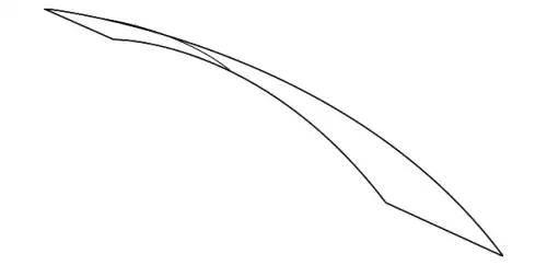 заднее стекло 51317329453 BMW